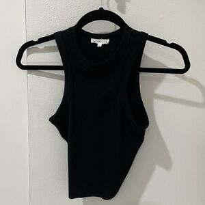 Black Sleeveless Top